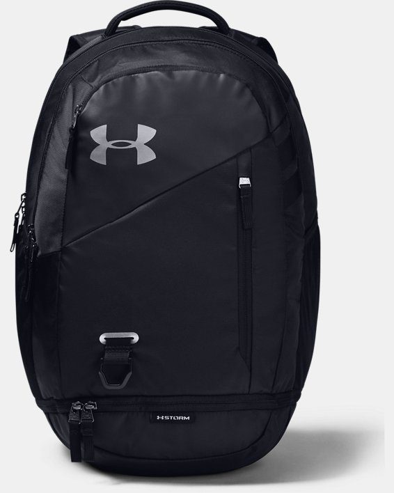 UA Hustle 4.0 Backpack, Black, pdpMainDesktop image number 1